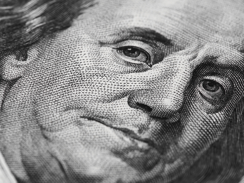 Ben,Franklin,Face,On,Us,100,Dollar,Bill